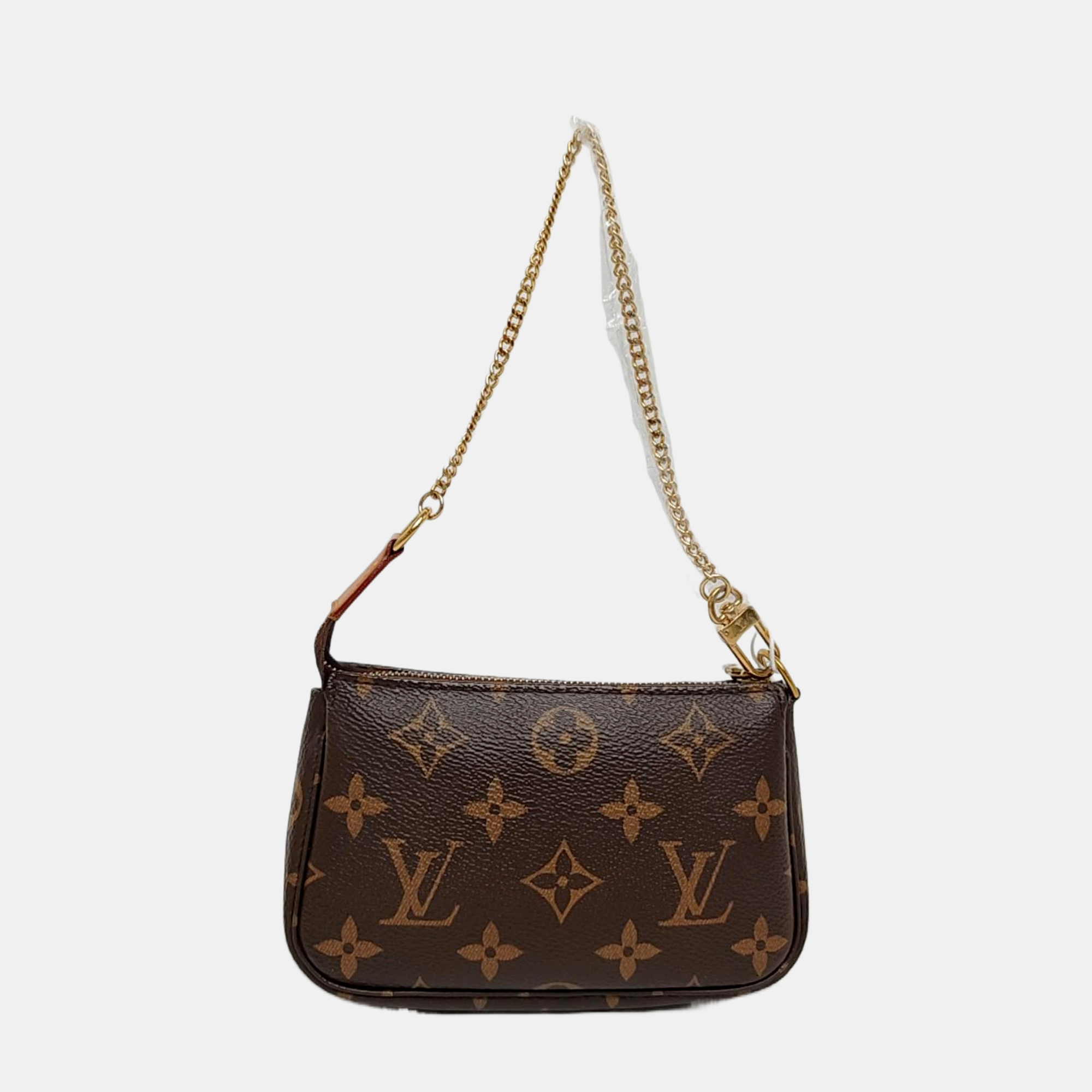 ACCESSOIRES Mini Monogram Coated Canvas Brown