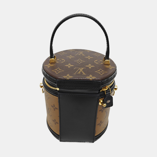 CANNES PM Monogram Coated Canvas Brown