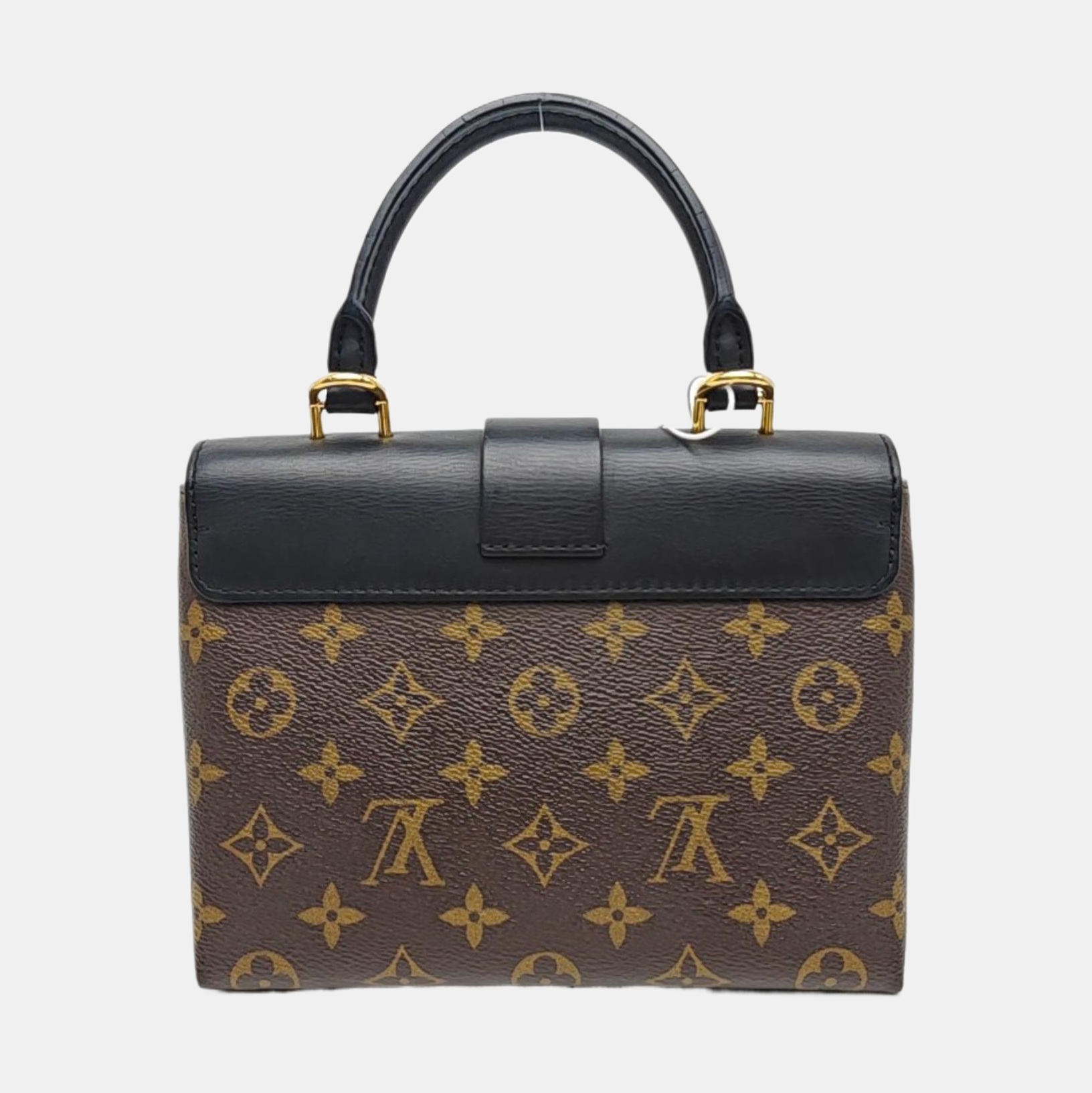 LOCKY BB Monogram Coated Canvas Brown