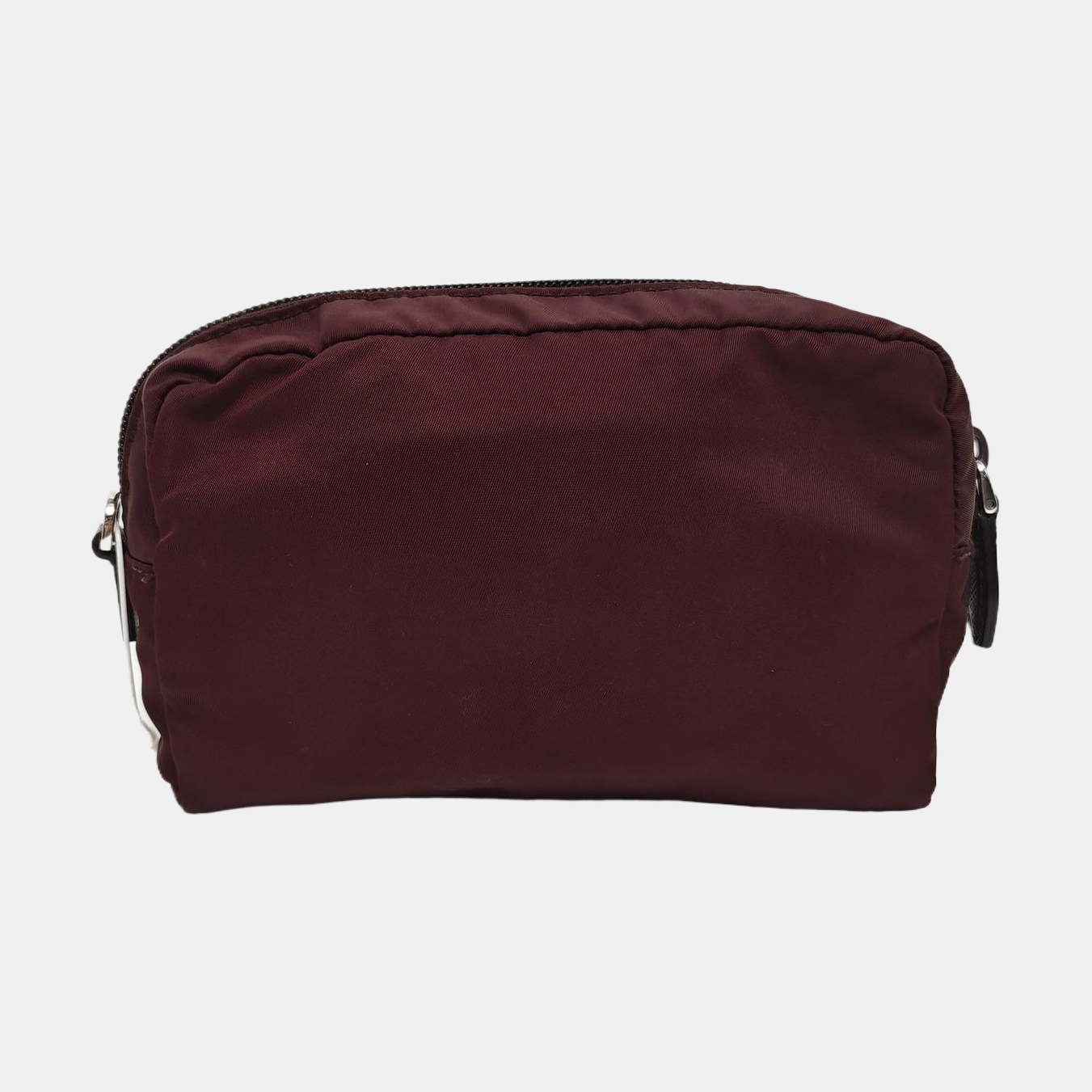 Cosmetic Pouch Fabric Red