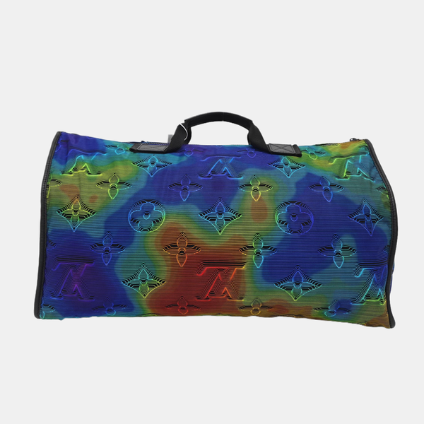 KEEPALL 50 Monogram Fabric Multicolor