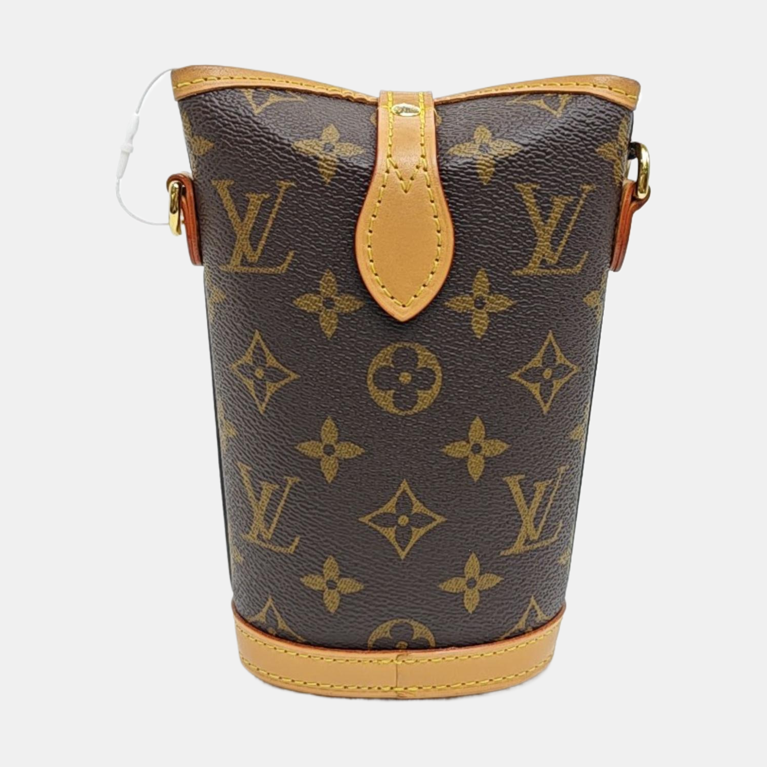 FOLD ME Monogram Coated Canvas Brown