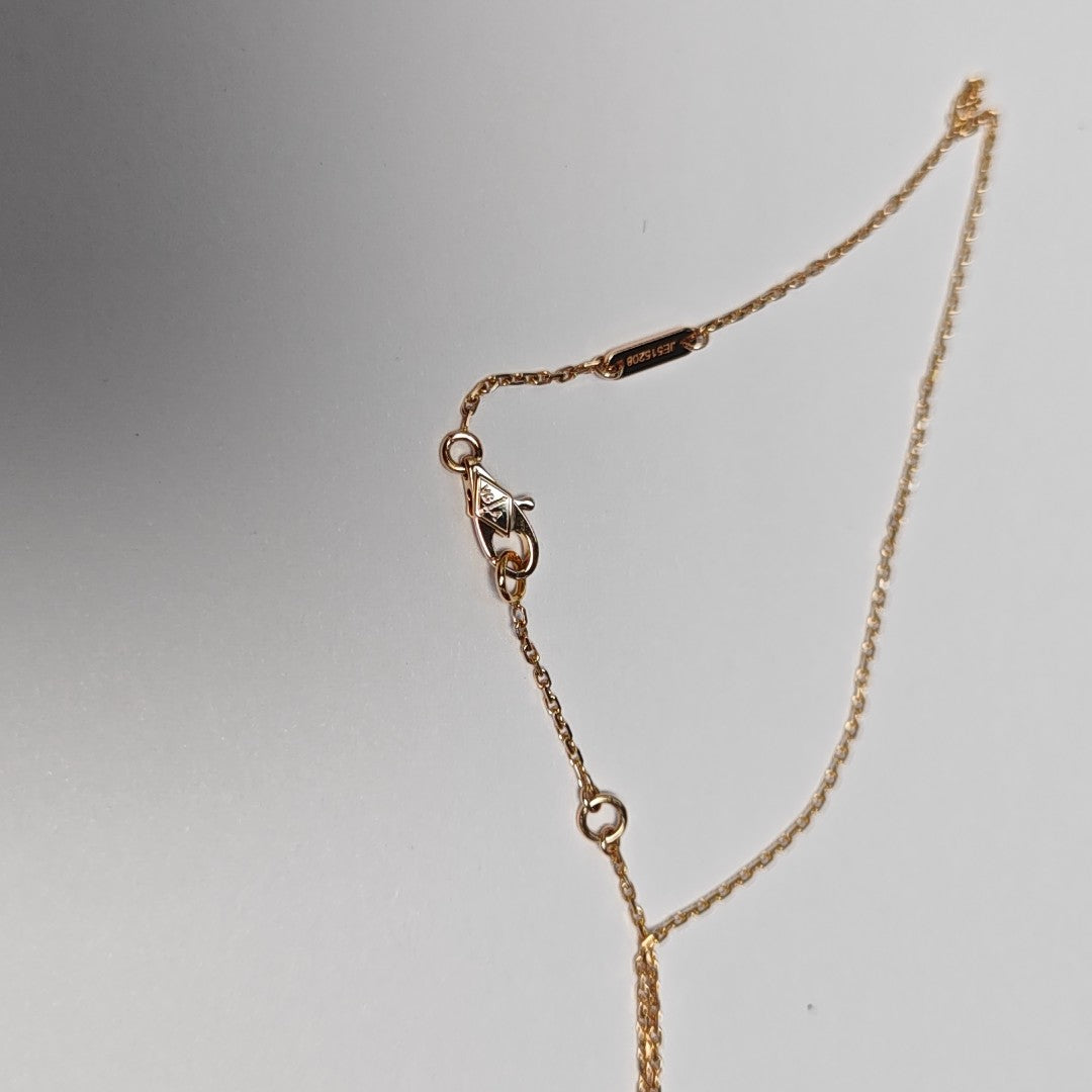 Sweet Alhambra 18k Rose Gold Necklace