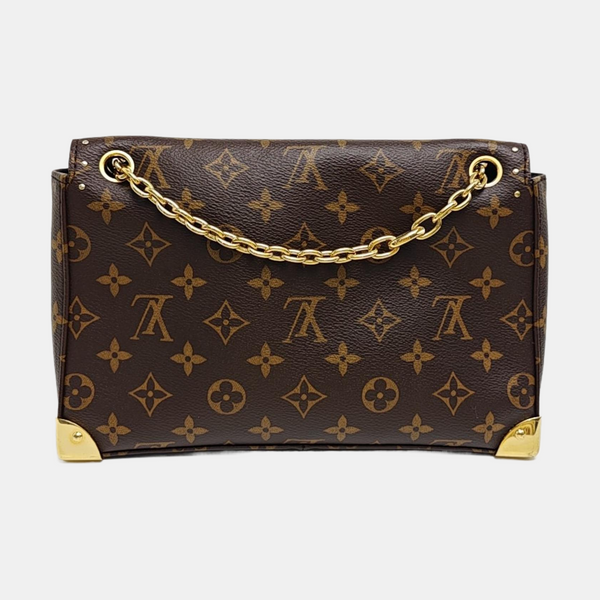 TRUNKIE Monogram Coated Canvas Brown