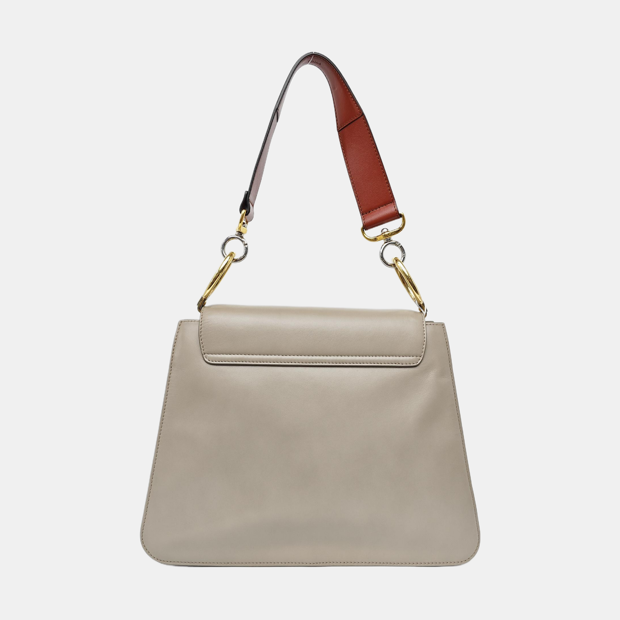 Chloé C Medium Calfskin Gray