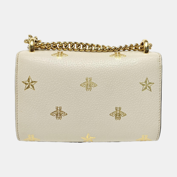 Padlock Small Calfskin White