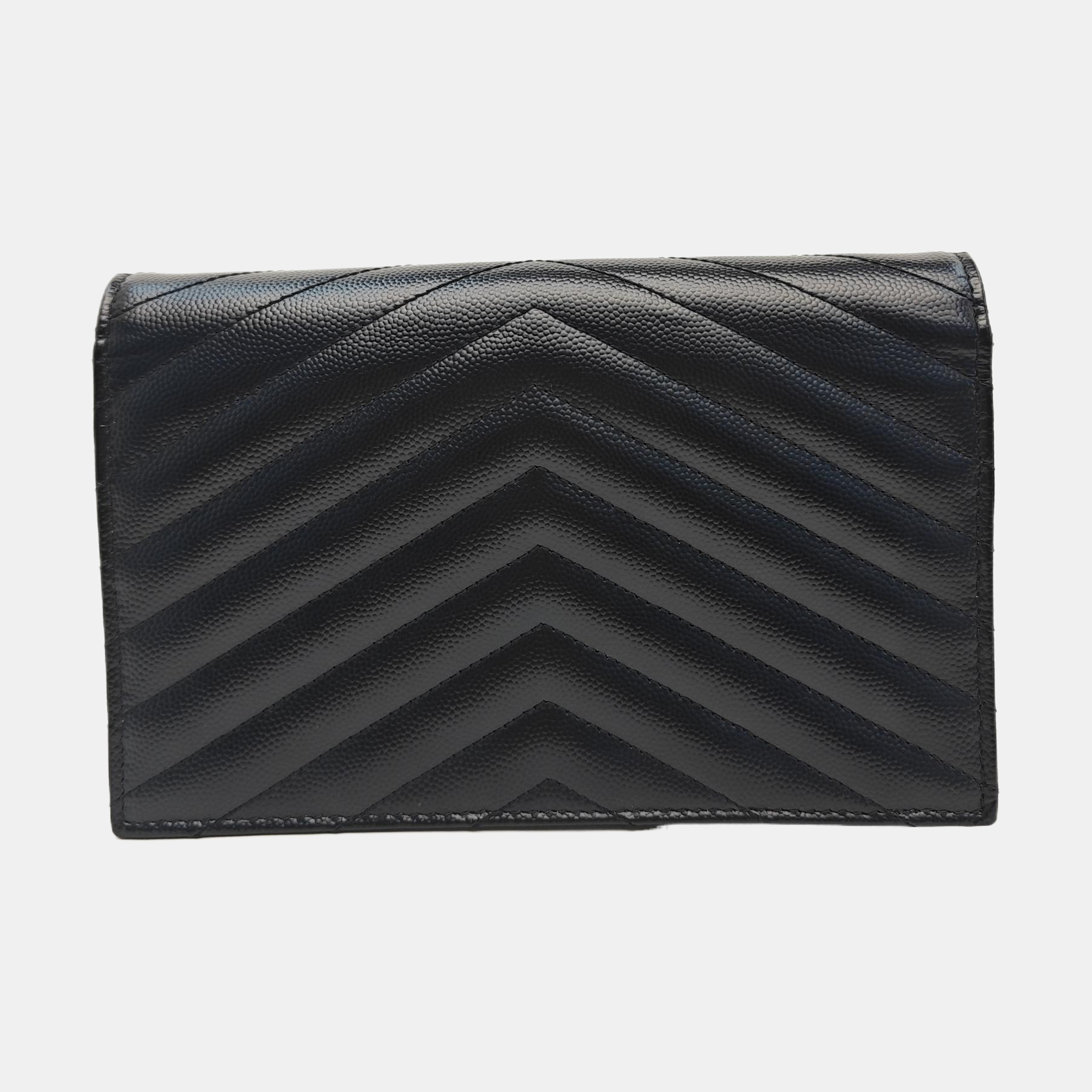 MONOGRAM WOC Chevron Calfskin Black