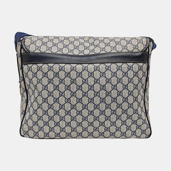 Monogram Coated Canvas Shoulder Bag Beige