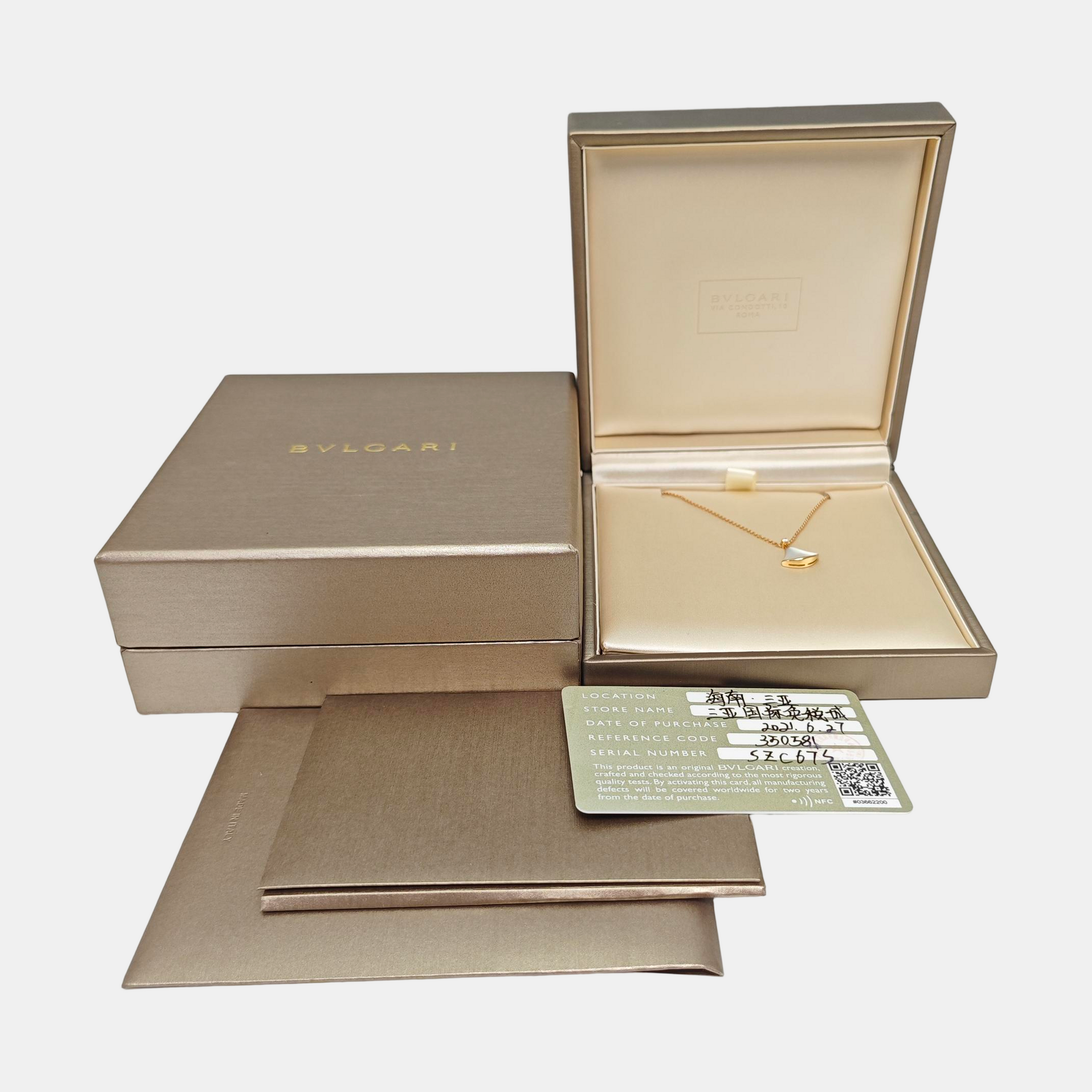 DIVAS' DREAM 18k Rose Gold Necklace