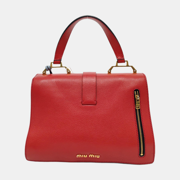 Calfskin Shoulder Bag Multicolor