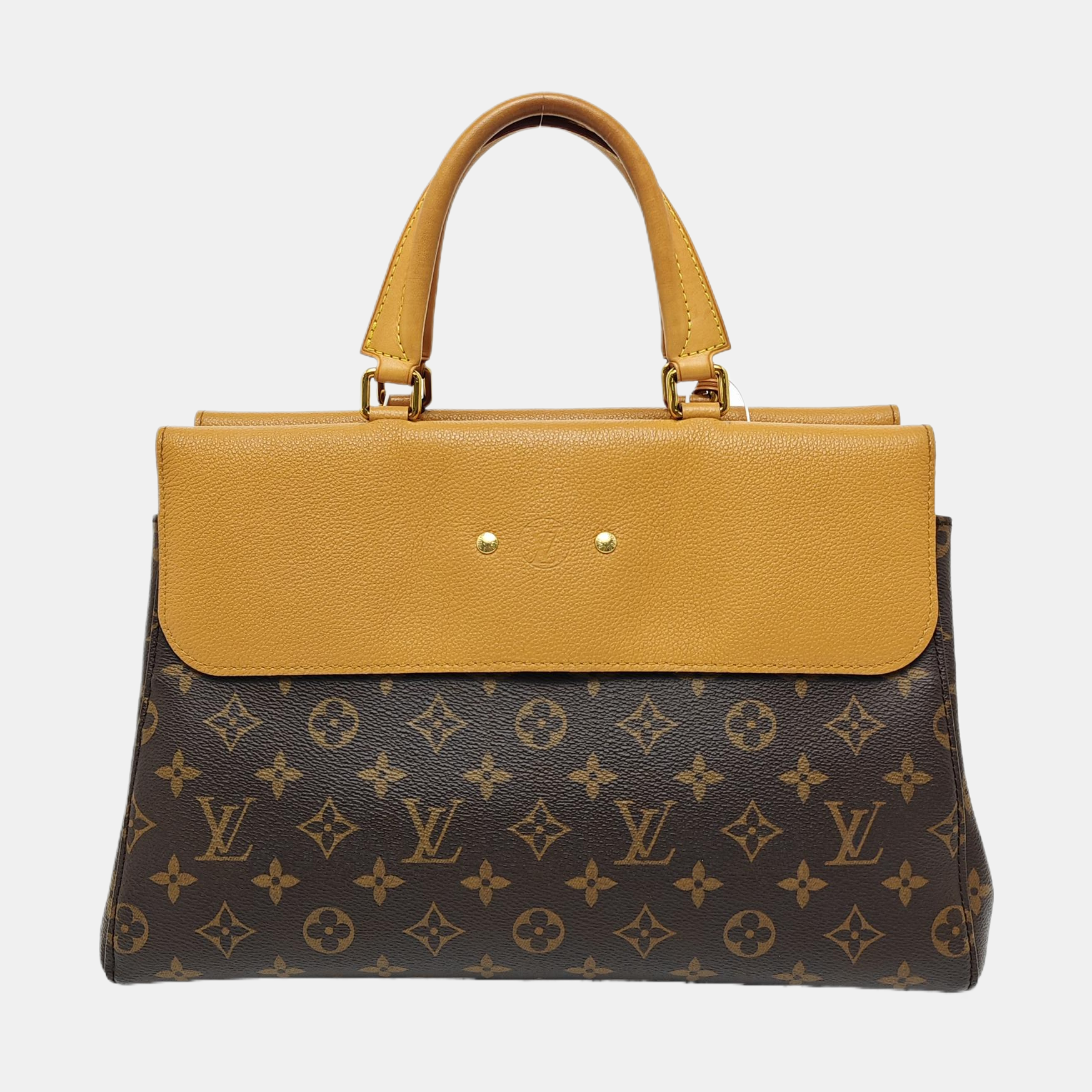VÉNUS Monogram Coated Canvas Brown