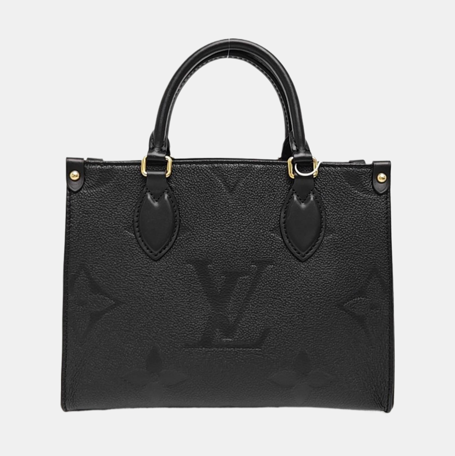 ONTHEGO PM Monogram Calfskin Black