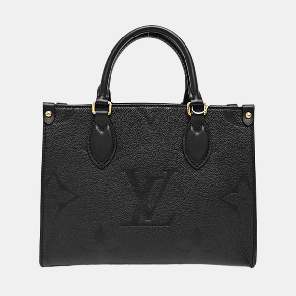 ONTHEGO PM Monogram Calfskin Black