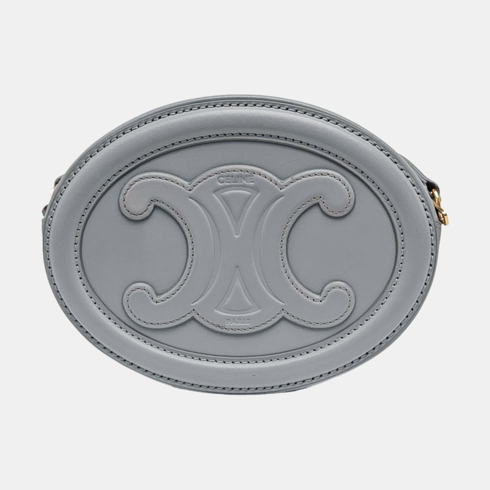 TRIOMPHE Mini Calfskin Blue