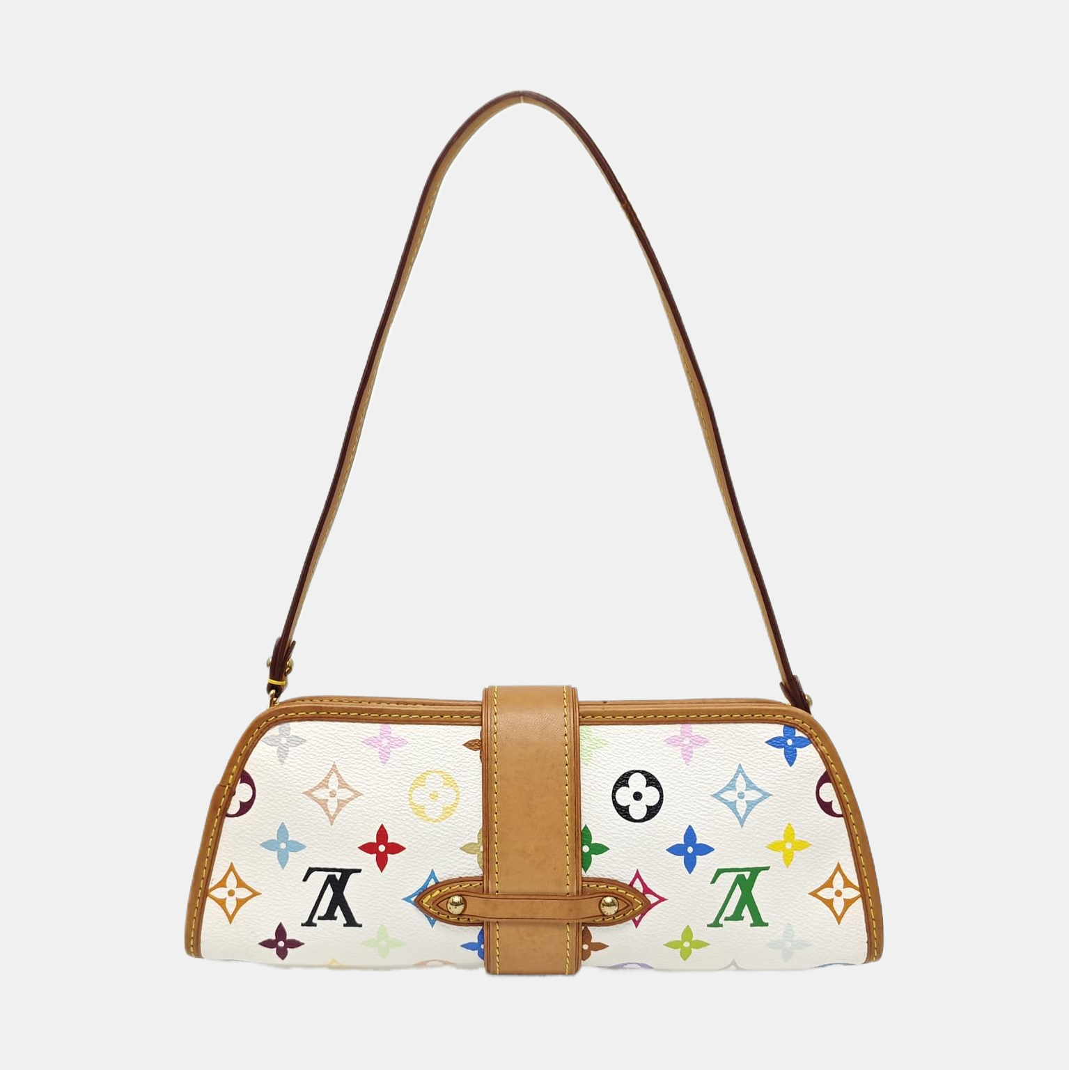 LV × TM SHIRLEY Monogram Coated Canvas White