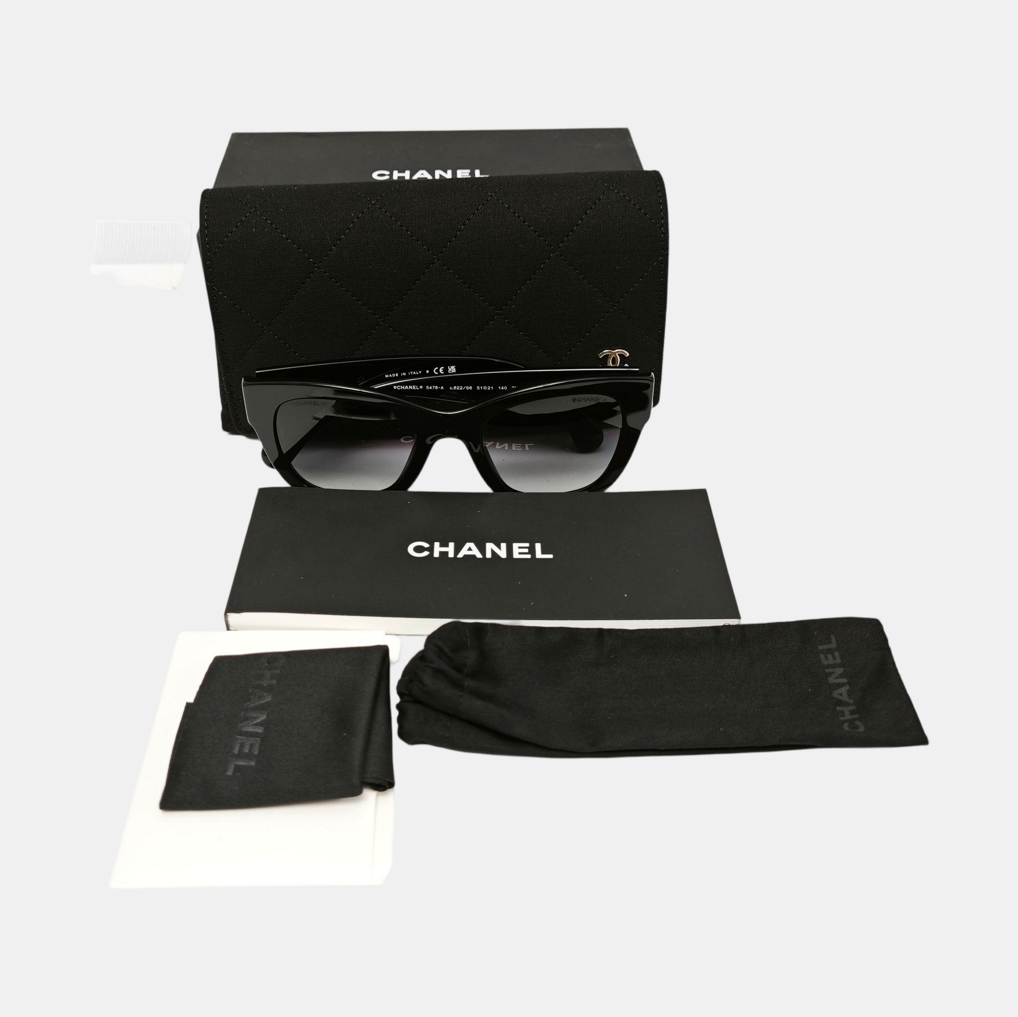 Synthetic Sunglasses Black