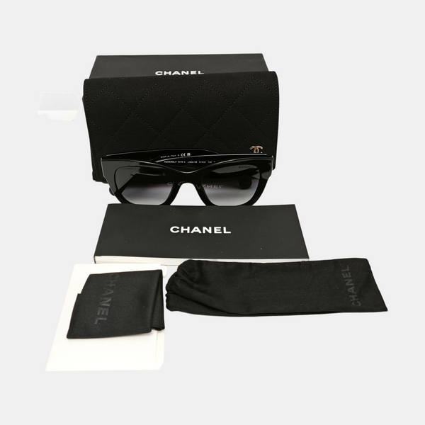 Synthetic Sunglasses Black