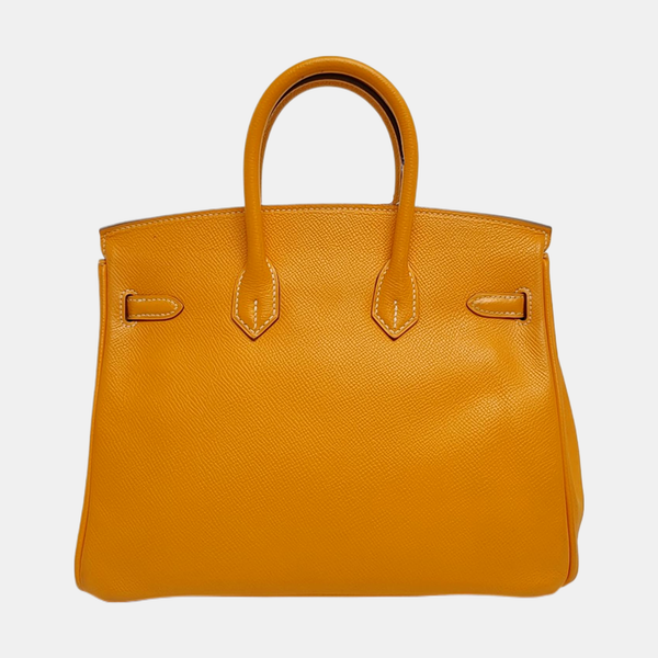 Birkin 25 Epsom Yellow