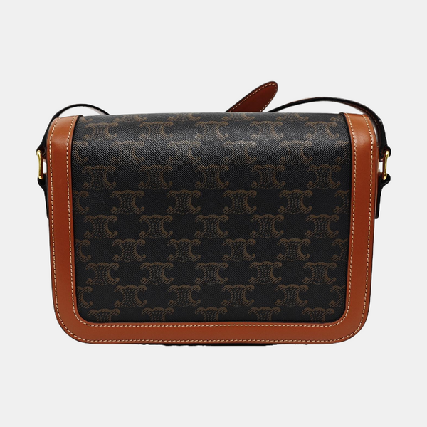 TRIOMPHE Medium Coated Canvas Brown