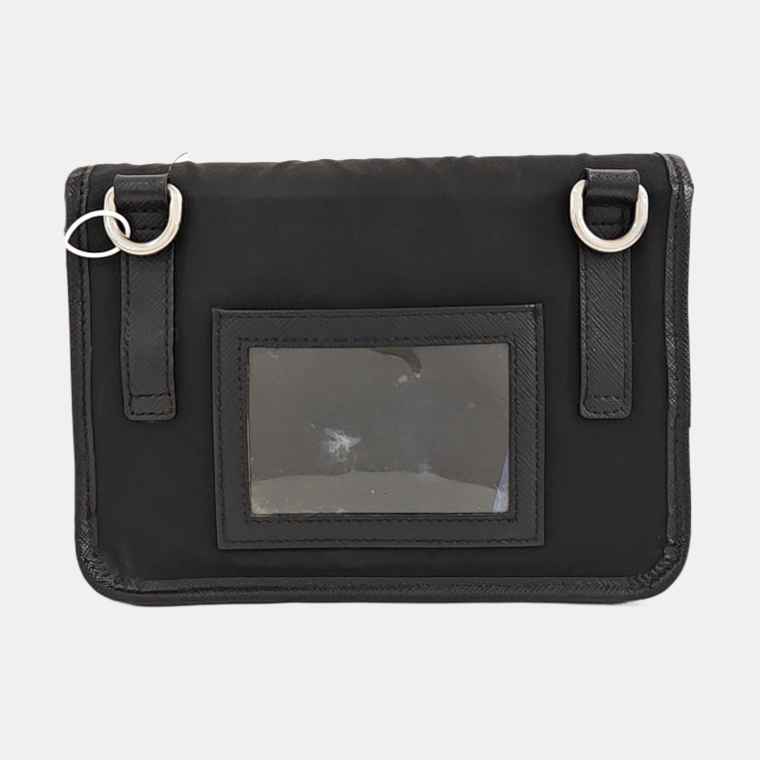 Fold Wallet Nylon Black