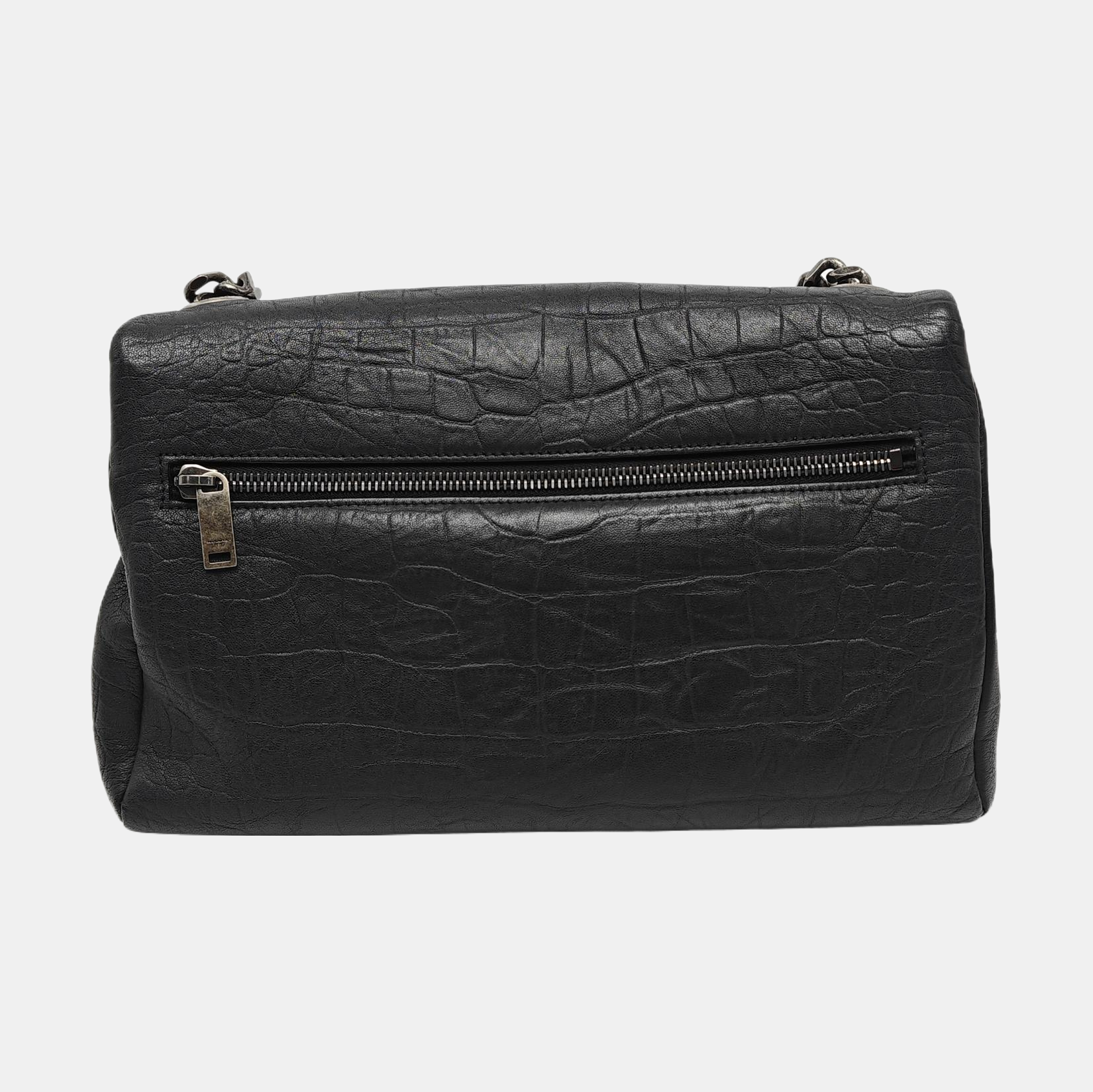 Calfskin Shoulder Bag Black