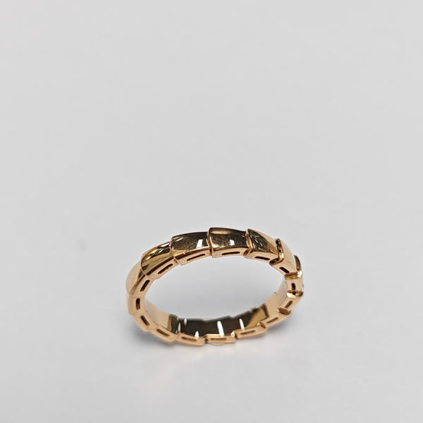 SERPENTI 18k Rose Gold Ring EU 57
