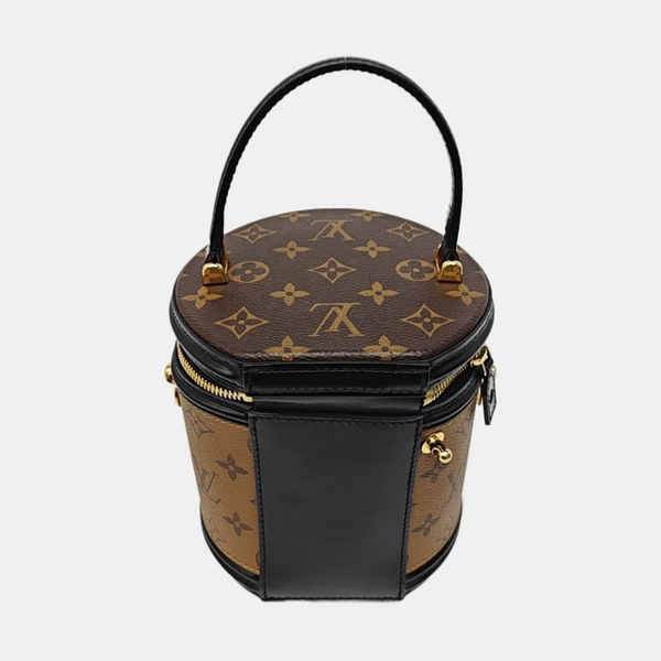CANNES PM Monogram Coated Canvas Brown