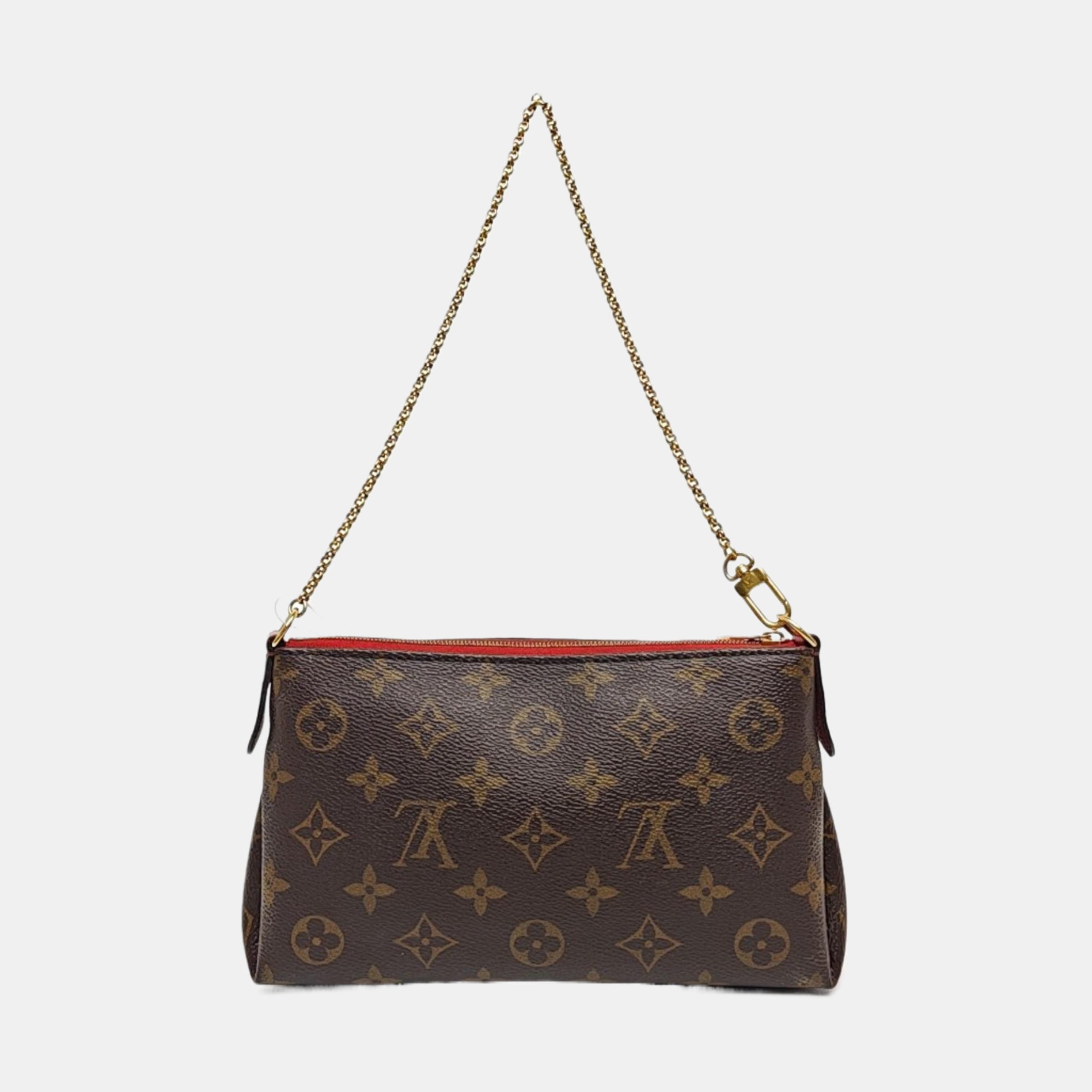 PALLAS BB Monogram Coated Canvas Brown