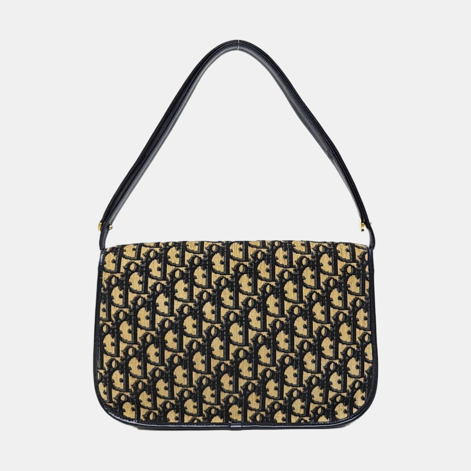 Canvas Shoulder Bag Beige