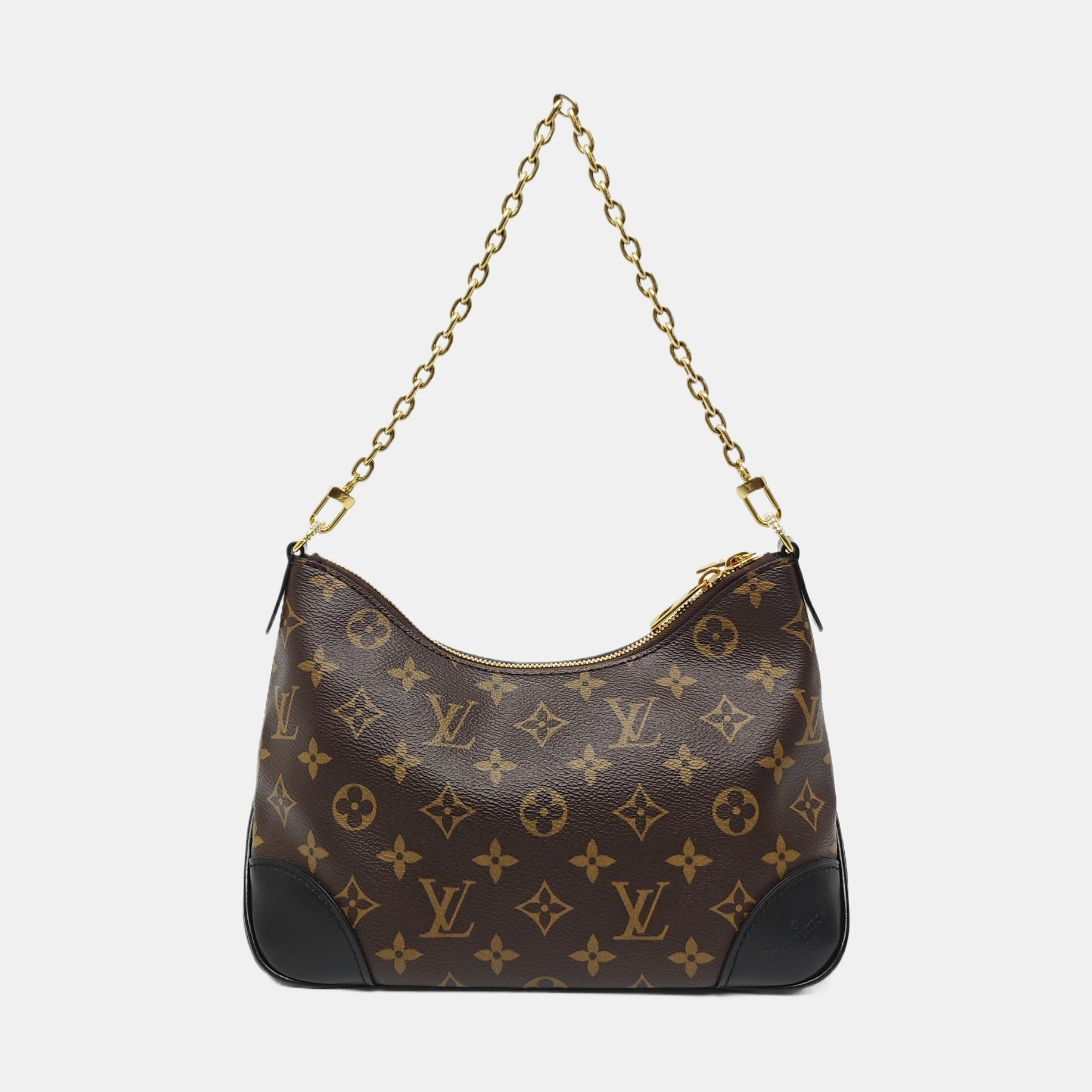 BOULOGNE Monogram Coated Canvas Brown