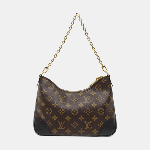 BOULOGNE Monogram Coated Canvas Brown