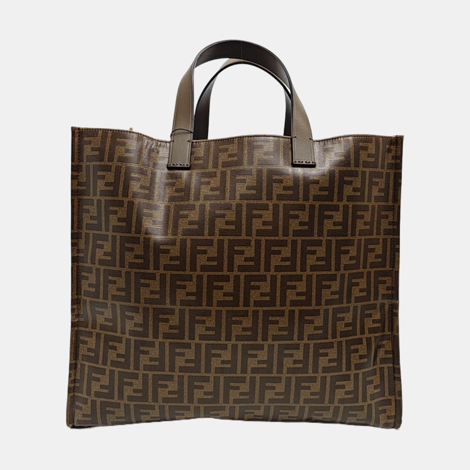 Mania Coated Canvas Brown