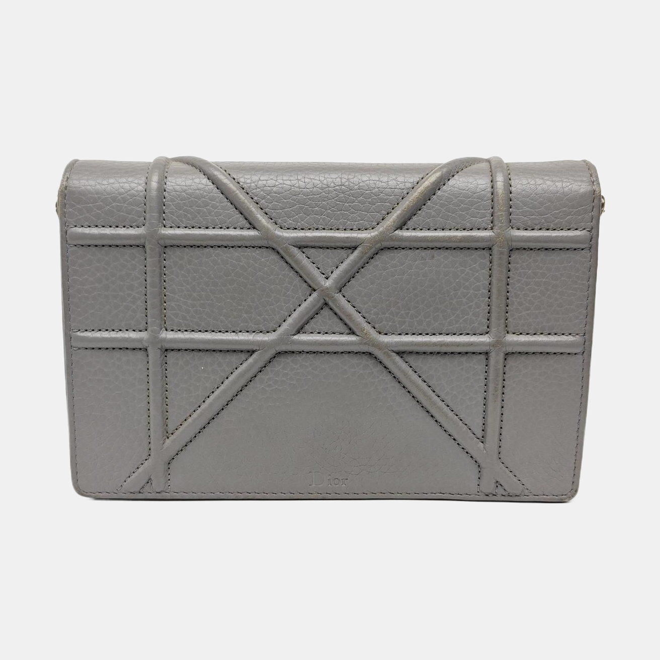 Diorama Cannage Calfskin Gray