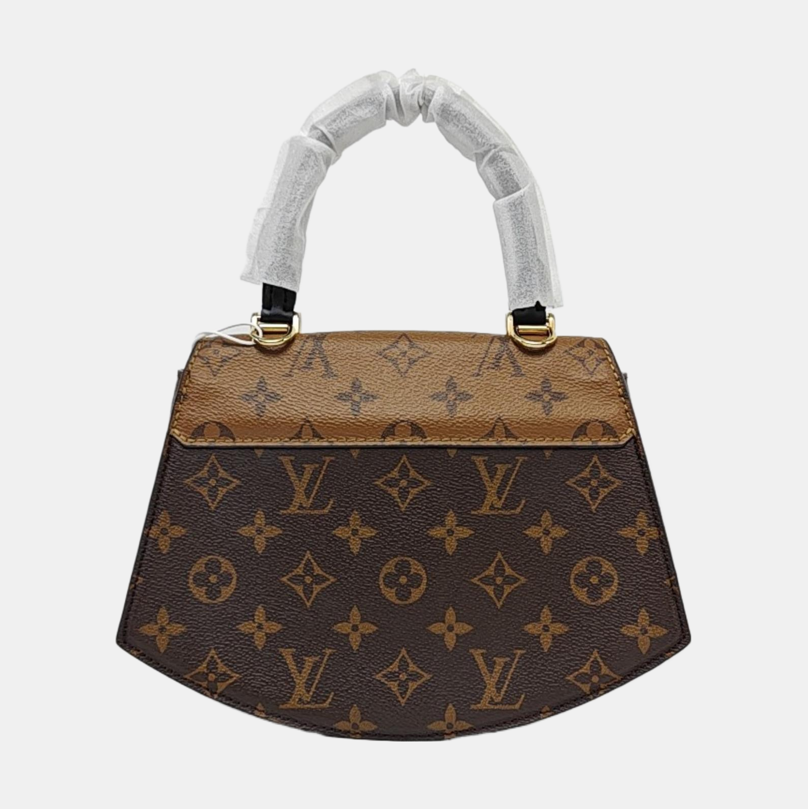 EDEN Monogram Coated Canvas Brown