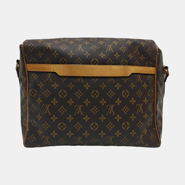 VALMY Monogram Coated Canvas Brown