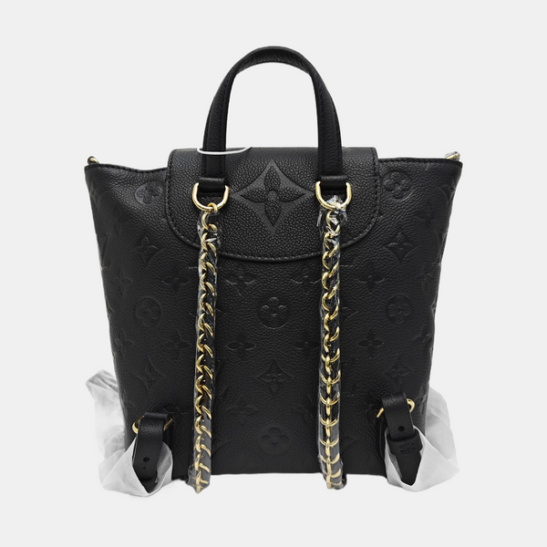 BACKUP Monogram Calfskin Black