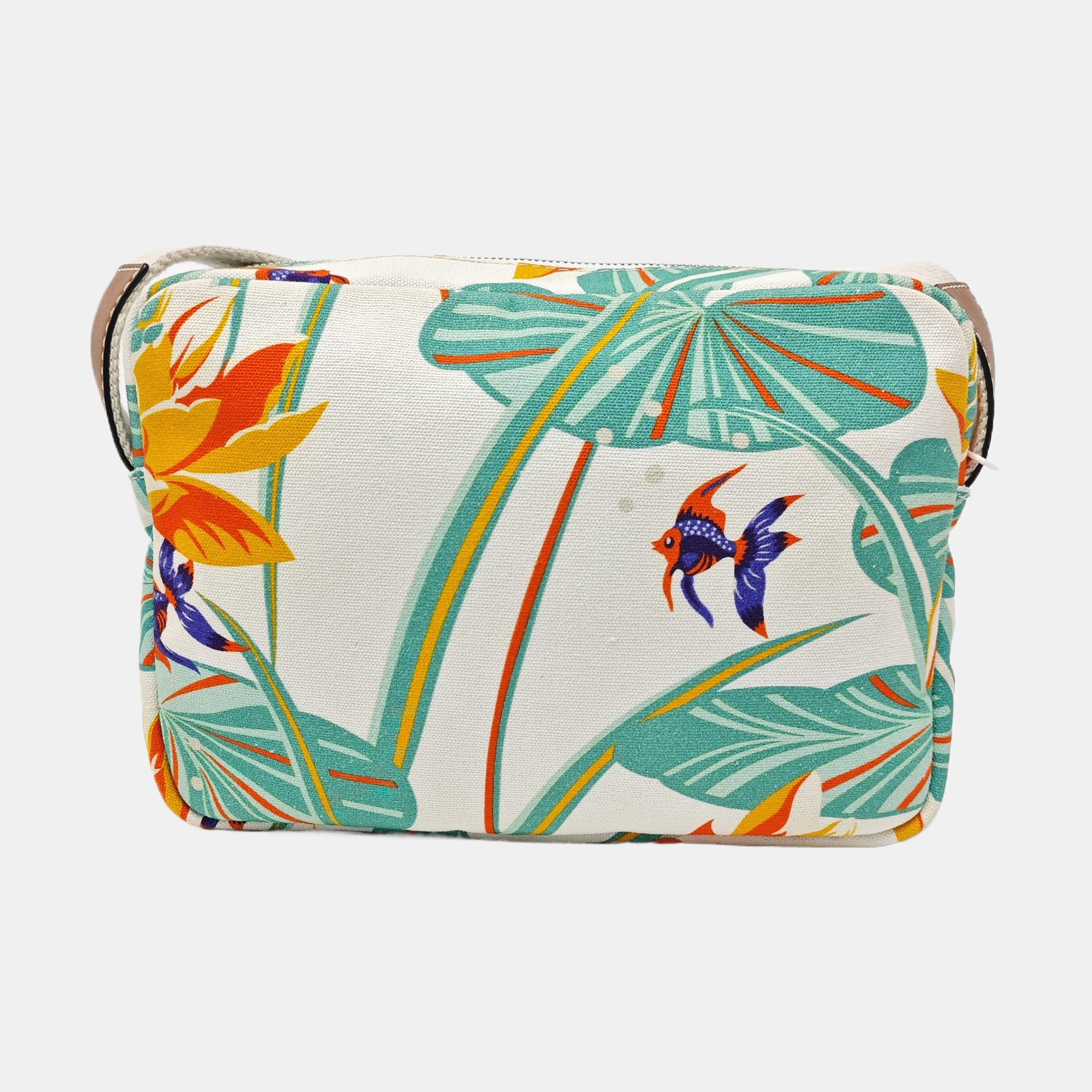 Canvas Shoulder Bag Extra Small White
