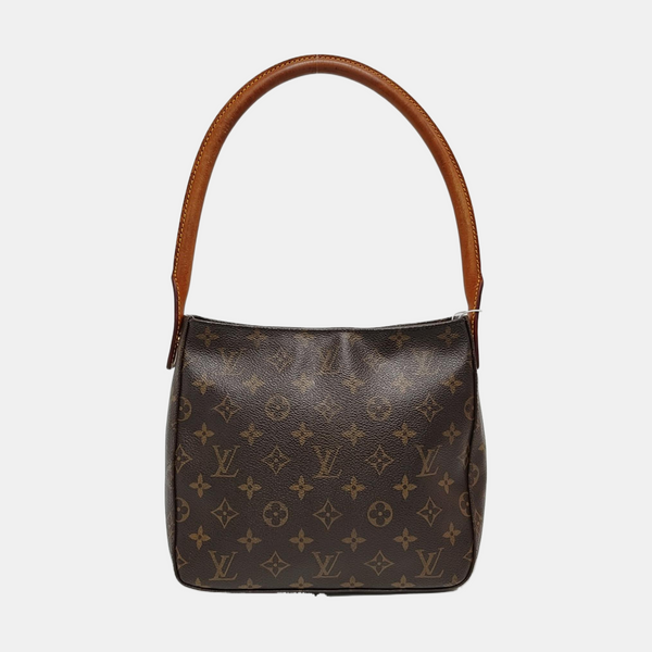 LOOPING MM Monogram Coated Canvas Brown
