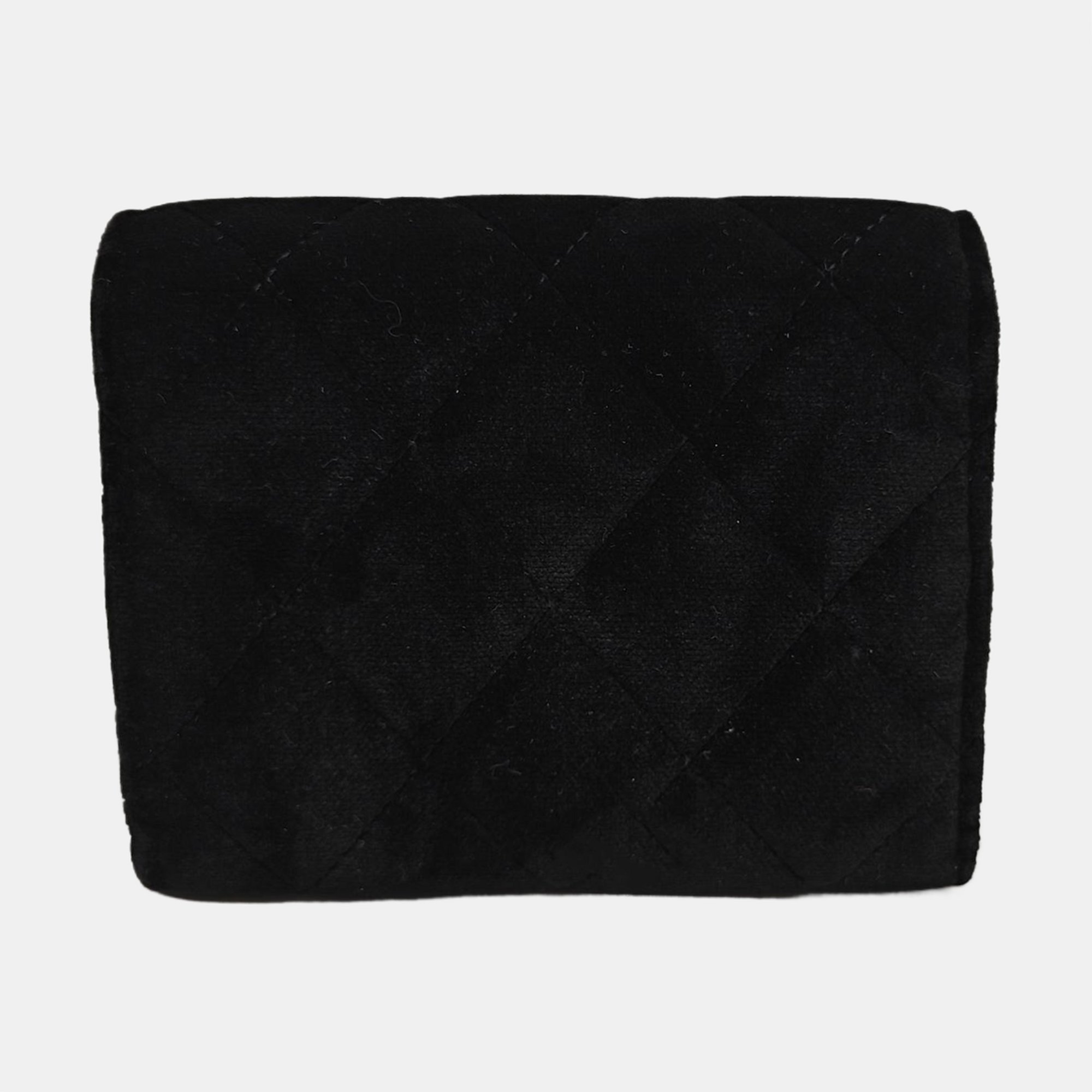 Velvet Card Holder Black