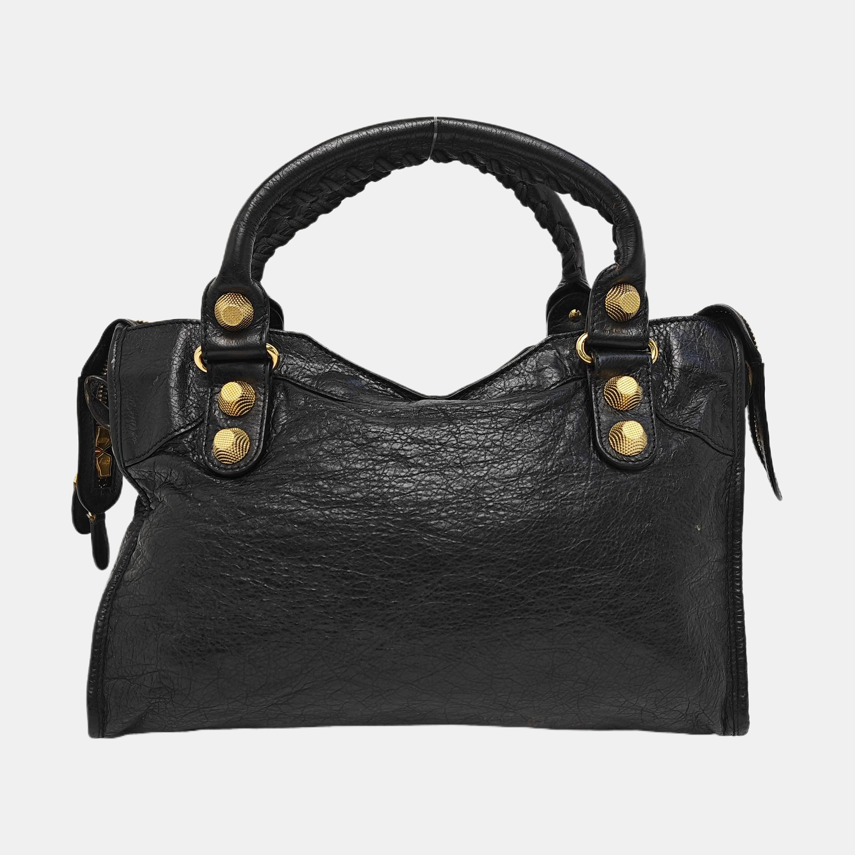 Classic City Medium Lambskin Black – Looply