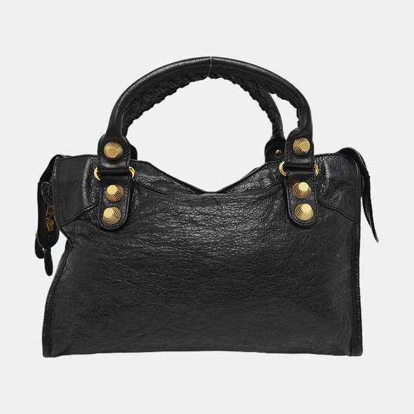 Classic City Medium Lambskin Black