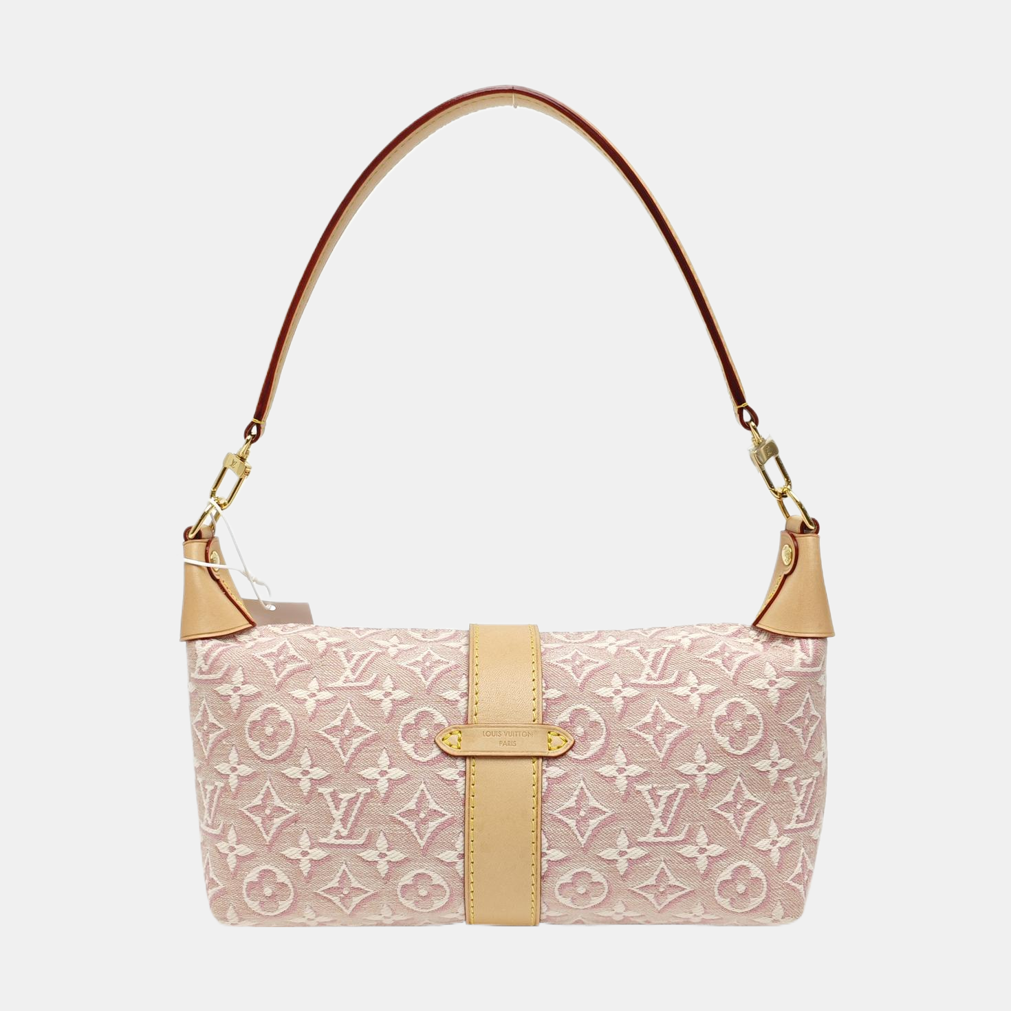 Pochette Mia Monogram Fabric Pink