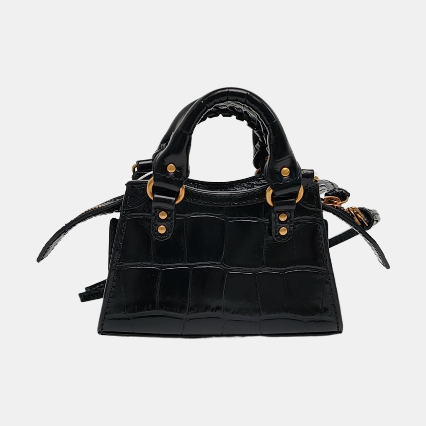 Authenticated pre-owned  Neo Classic Nano Calfskin Black - Shoulder Bag at Looply