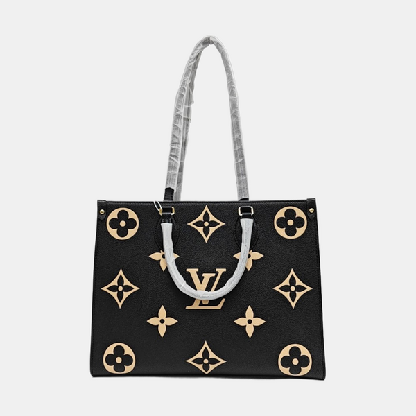 ONTHEGO MM Monogram Calfskin Black