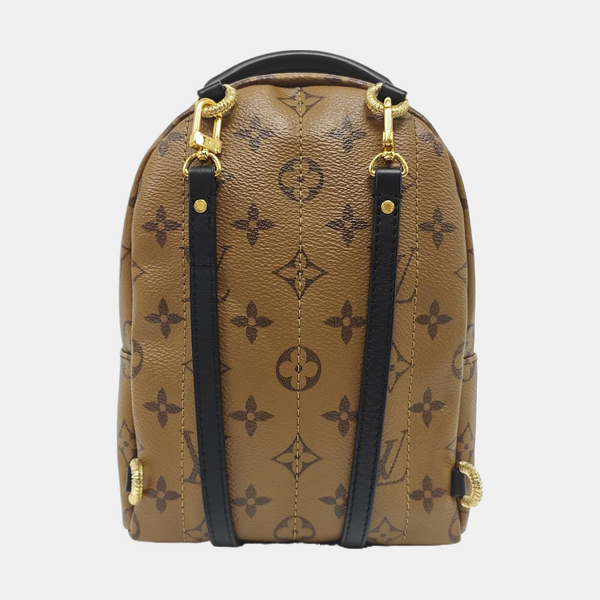 PALM SPRINGS Mini Monogram Coated Canvas Beige