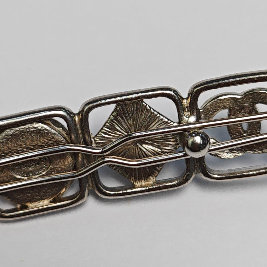 Metal Hair Clip Silver