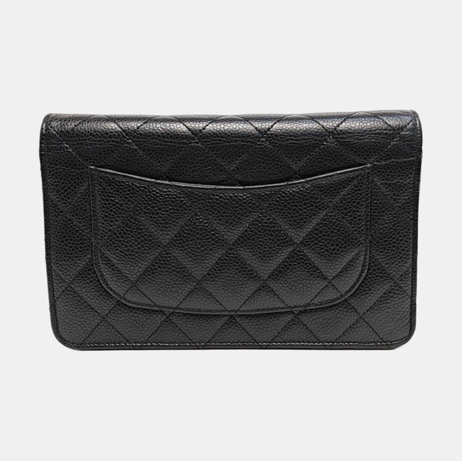 WOC Quilted Calfskin Black