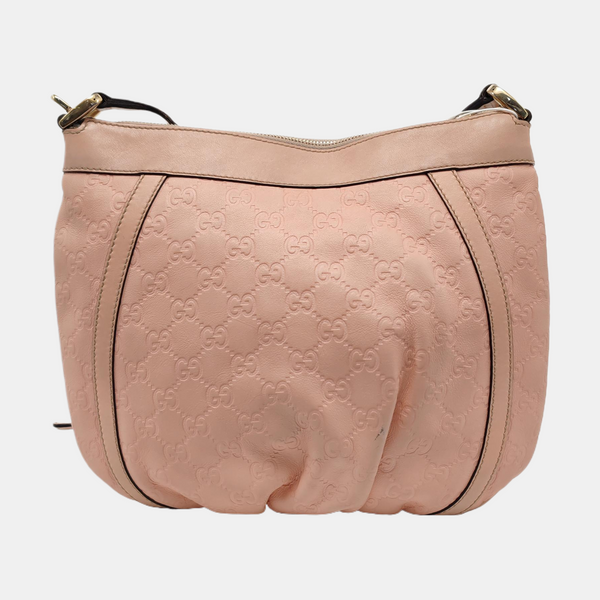 Monogram Calfskin Tote Bag Pink