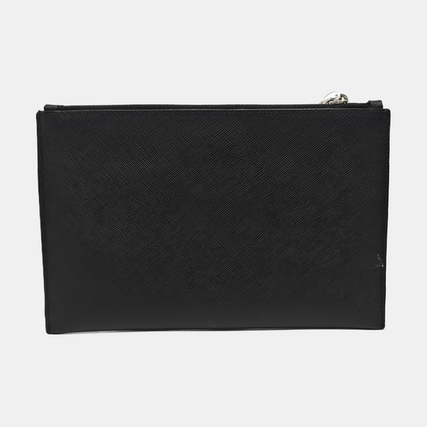Calfskin Clutch Black