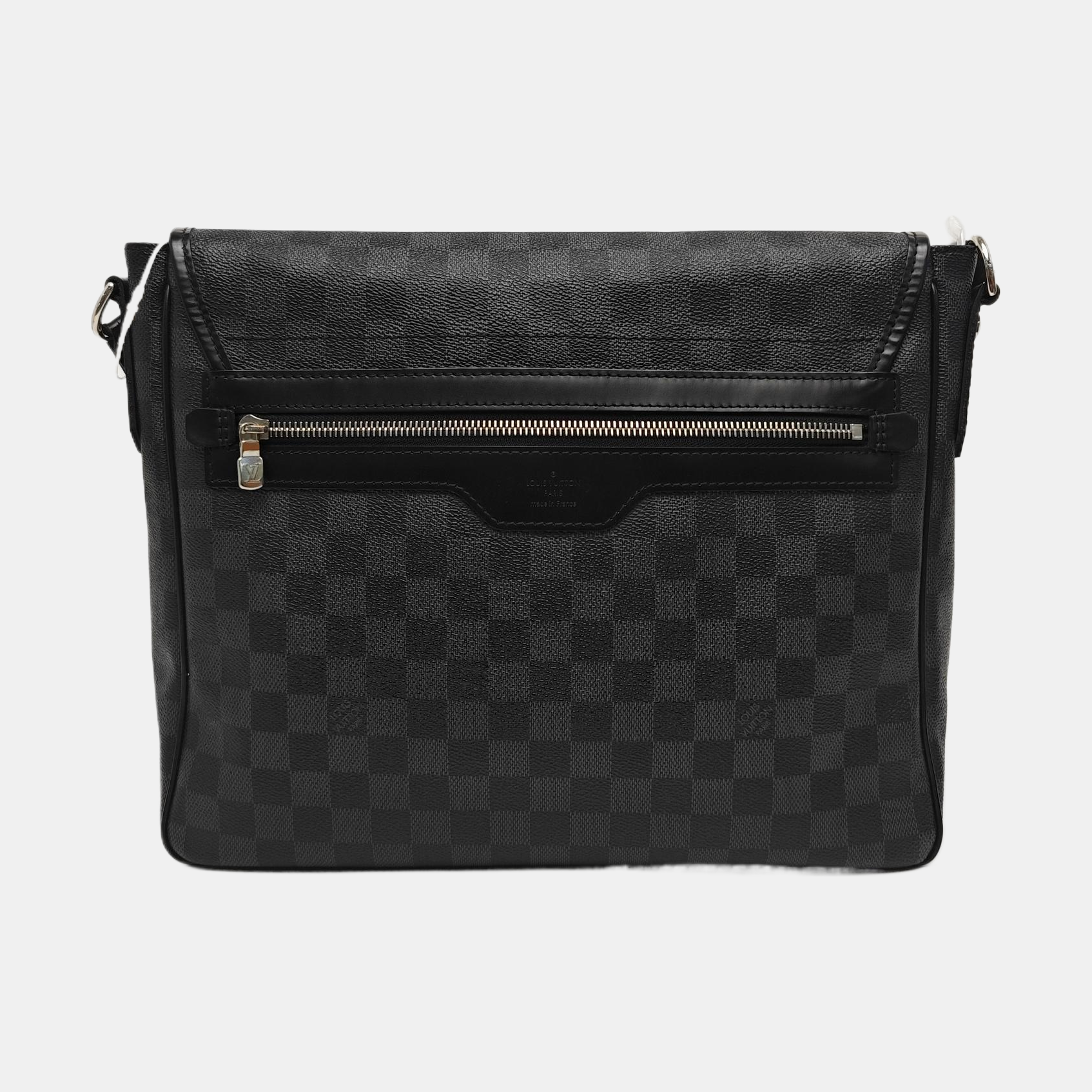 DANIEL Damier Graphite Coated Canvas Gray